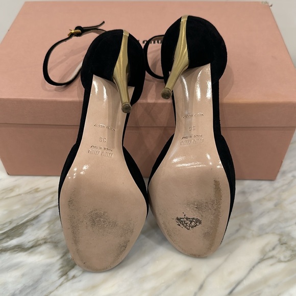 MIU MIU CALZATURE DONNA NERO 36 6 - Picture 6 of 7